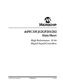 DataSheet dsPIC33FJ12GP201 pdf